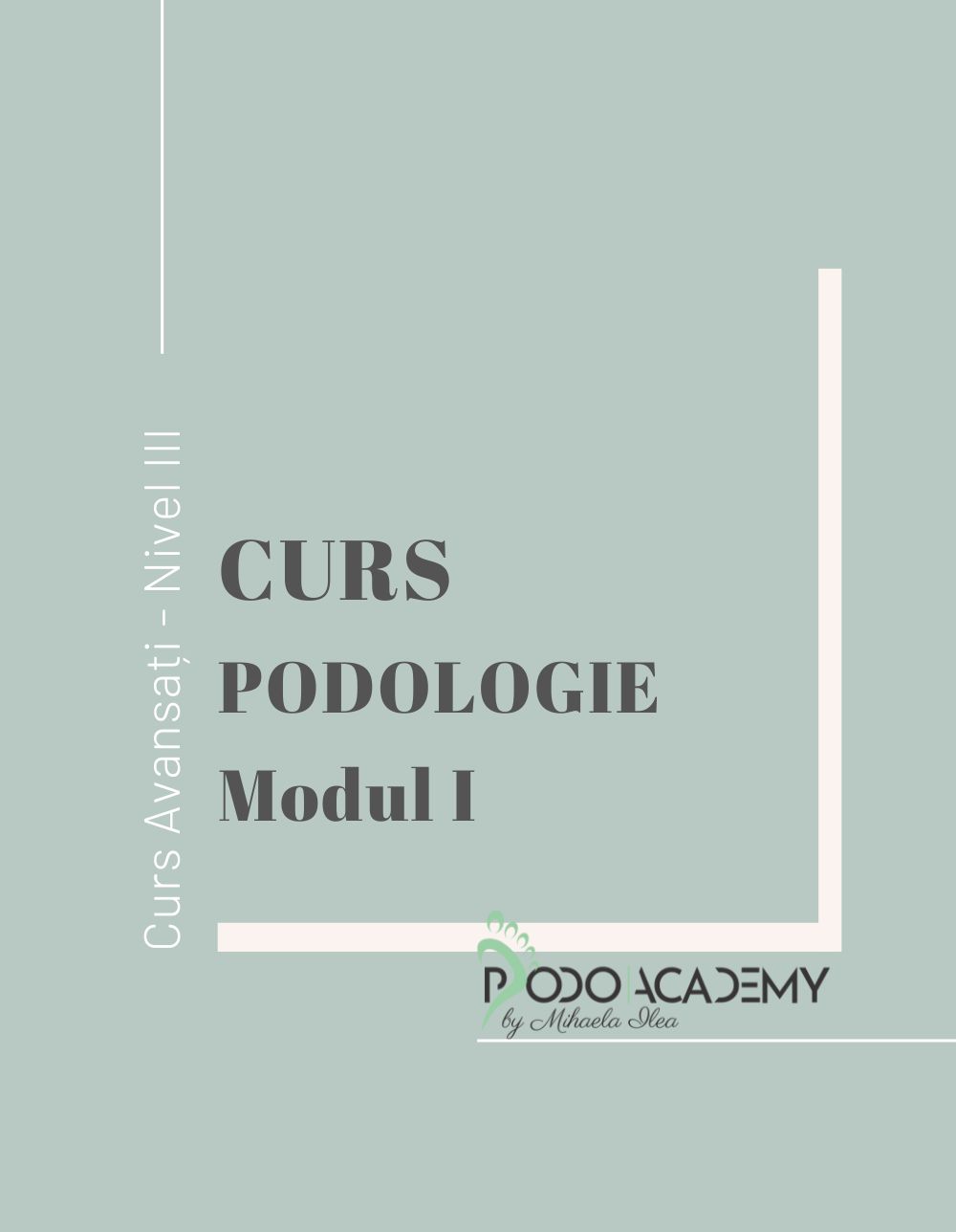 CURS PODOLOGIE – Modul I – Biomecanica piciorului și posturologia aplicată- Prof. M. Volpini