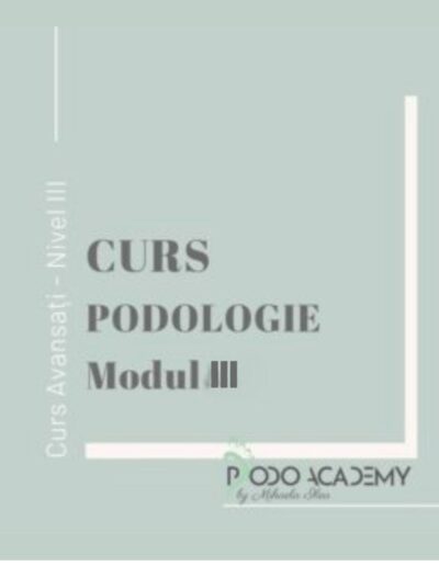 CURS PODOLOGIE – Modul III –  Raționament clinic și decizie terapeutică în podologie. Talonete – tehnica Volpini- Prof. M. Volpini